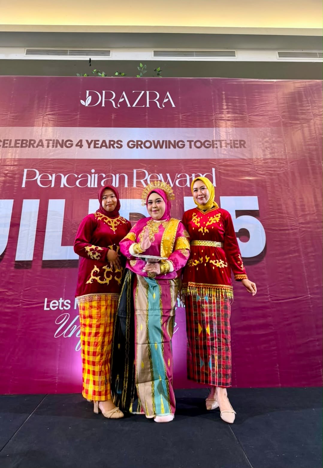 Pencapaian dan reward Erna Ningsih bersama DRAZRA